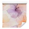 Ink Cream, Light Gray, Peach, and Purple Wallpaper 50x1000