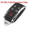 Key Case Cover For JAGUAR XF XK XKR Key Chain Parts