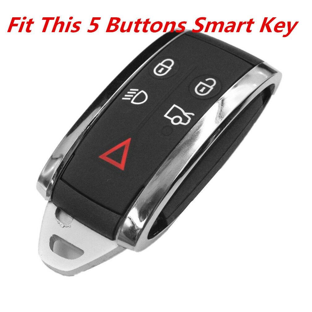 Key Case Cover For JAGUAR XF XK XKR Key Chain Parts