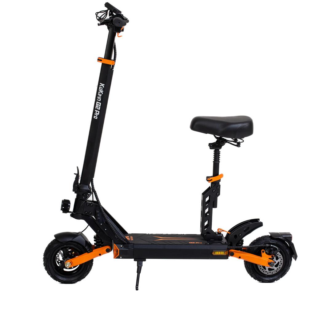 KuKirin G2 Pro Outdoor Multi Terrain Electric Scooter With Seat 500W Motor 48V15.6Ah Battery 9 Inch Vacuum Tires City Commuting Adult Electic Scooter