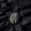 Girls Black Rose Necklace Pagan Alternative Witch Jewelry Accessories Gift Vintage Black Rose Pendant Choker