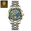 POEDAGAR Luxury Watch For Men Original Waterproof Luminous Date Clock Chronograph Stainless Steel Quartz Watches Reloj