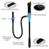 Transferpump Elektrisk Sifonpump 2,2 Gallon per Min Effektiv Bränsleöverföringspump Utomhusfordon Bränslegasöverföring