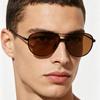 European and American trend street polarized anti-ultraviolet men's and women's diamond-frame sunglasses