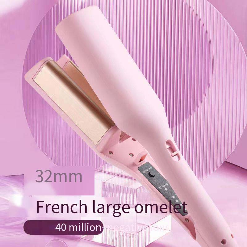 Egg Roll Curling Iron Hair Waver Wavey Iron Wand Hair Crimper Electric Ceramic Portable Hair Curler