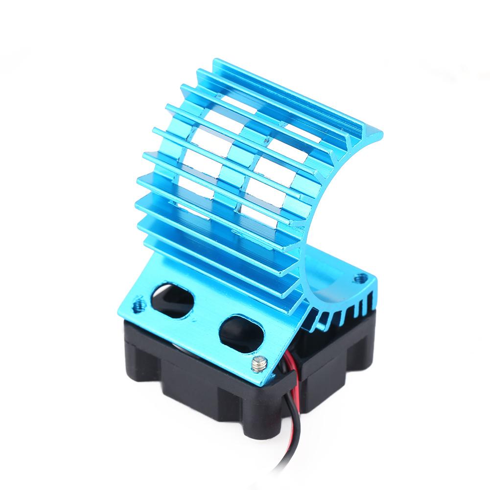 Heat Sink With Cooling Fan for 1 10 Scale Electric RC Car 380   390 Motor