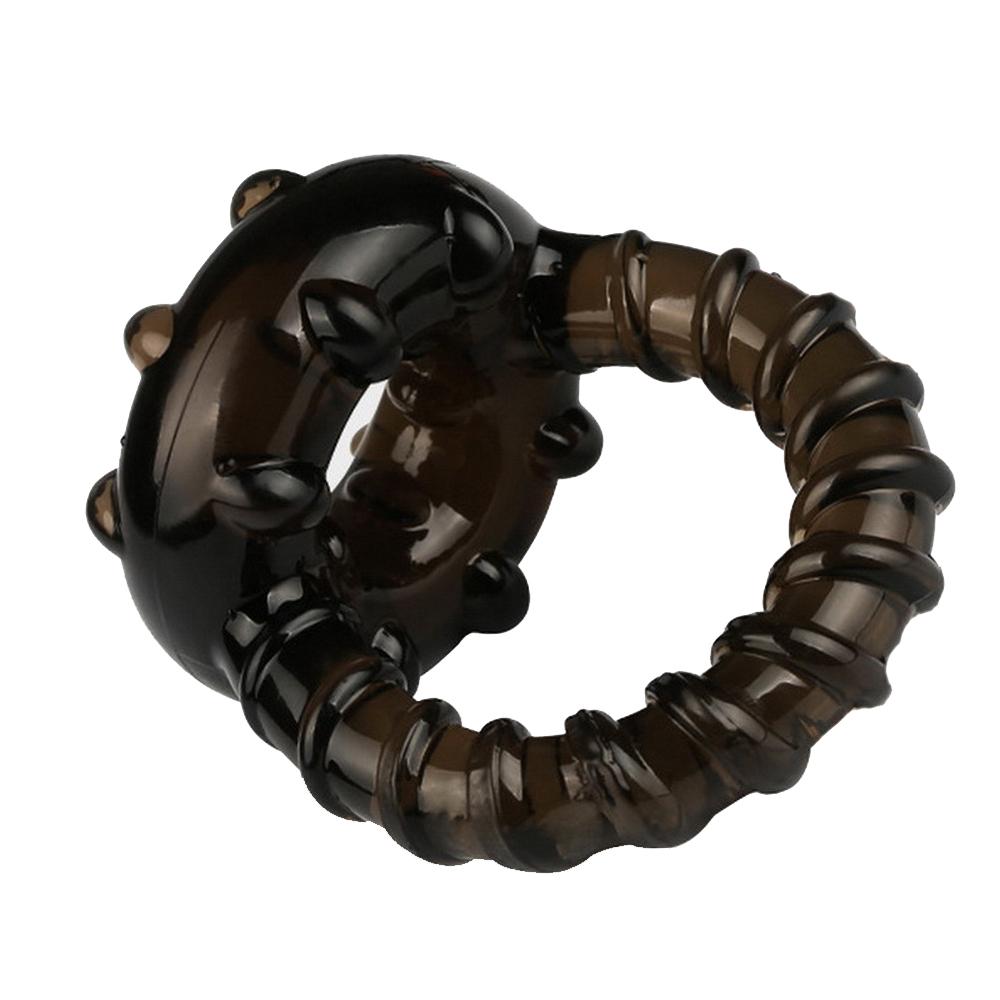 Soft Silicone Thread Cock Ring Floating Point Stimulate Lock Fine Delay Ejaculation Penis Rings Adult Sexy Toys