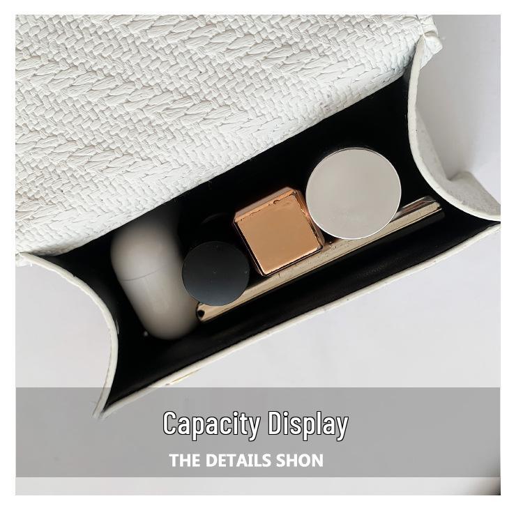 2024 Girlish Mini Handbag: New Spring-Summer Crossbody Coin Purse, Hot-Selling Square Bag for Women