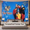 Custom Name Text Tapestry Backstreet Boys Personalized Polyester Wall Tapestry For Bedroom And Room