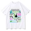 Wicked Tshirt Female Graphic Y2k Colorful Pastel Gothic Korean Clothes Shirt Punk Breathable Colorful 2000s Grunge Classic Tops