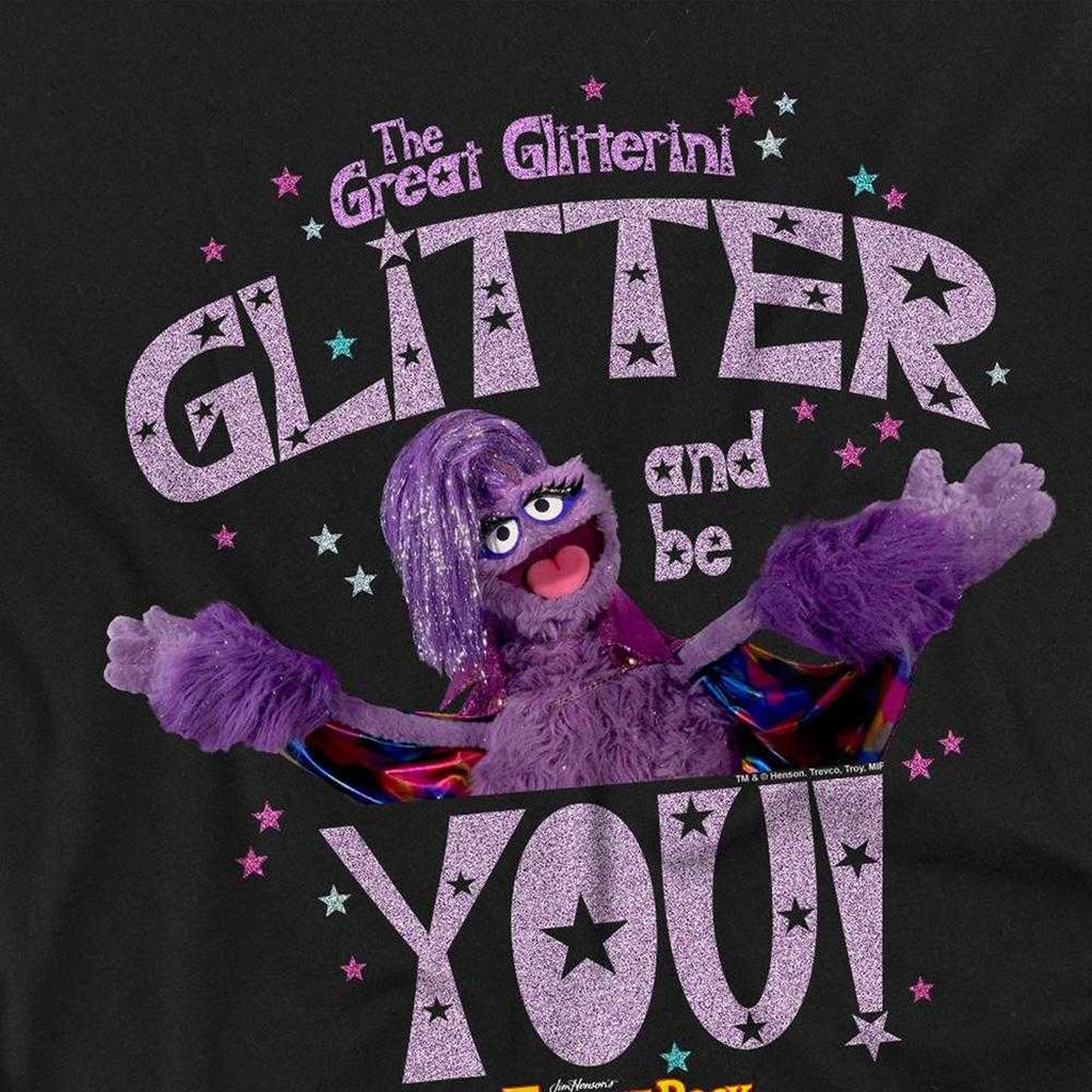 Fraggle Rock Unisex Erwachsene The Great Glitterini Glitzer Sei Du T-Shirt
