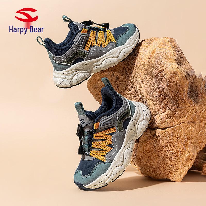 Hapi Bear Barnläderskor - Utomhus, Sport, Campus, Vardagsskor