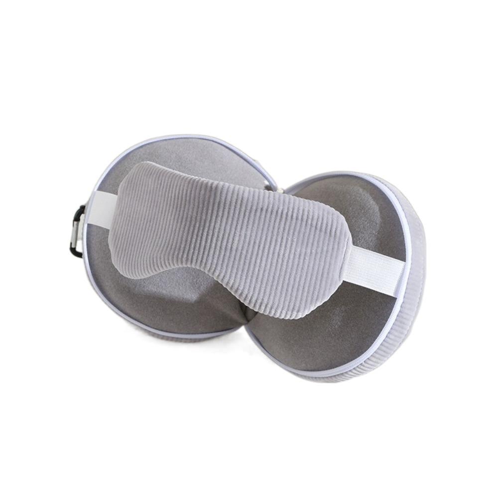 with Storage Hook Neck Headrest Soft Travel Folding Pillow Simple U-shaped Pillow  Kids  Adults