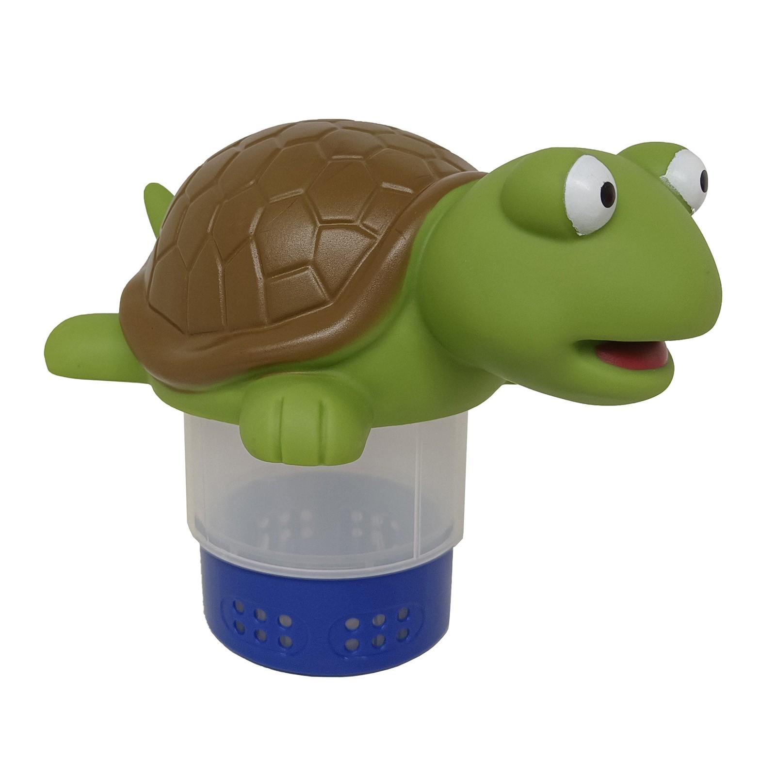 

Черепаха Плаваючий Водний Бокс для Басейну, Мультяшний Плаваючий Водний Диспенсер Великої Ємності, що Висувається One Size