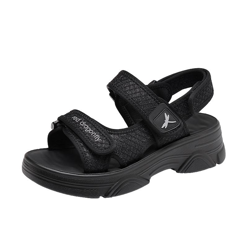 Red Dragonfly Women s Thick Sole Beach Sandals 36