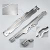 Wheel Alignment Positioning Plate Pair 60 Cm Long Steel Set Accurate for