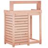 Plant Table with Shelves 82.5 x 50 x 109.5 cm Solid Douglas Fir Wood