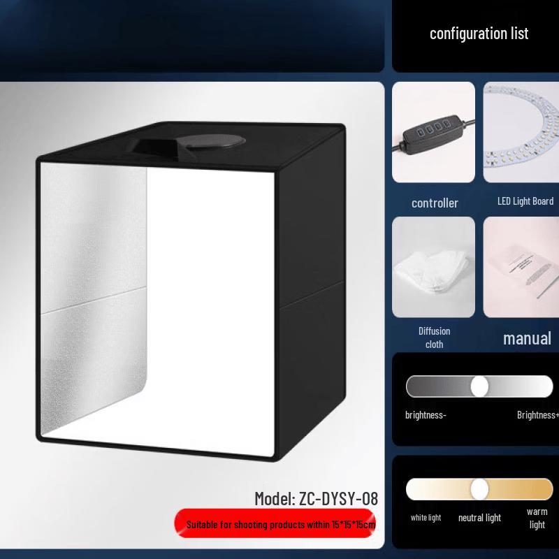 OLOEY Nova 30CM Dimmable Photography Softbox