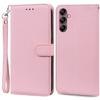 Skórzany portfel z klapką z teksturą do Samsung Galaxy S23 FE Ultra Plus A05 A05S A15 A04S A04E A14 A24 A34 A54 M54 A23 A33 A53 A73 5G 4G okładka
