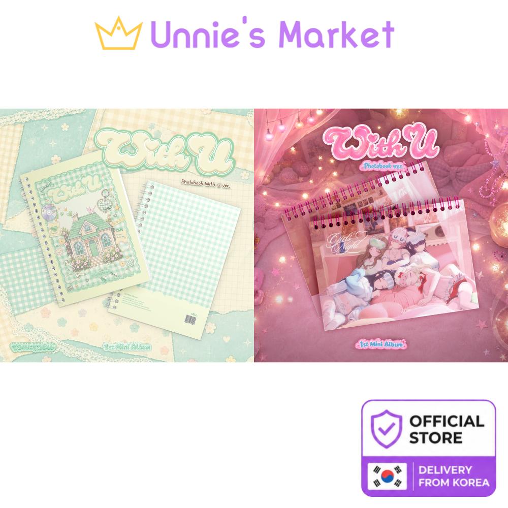 [Précommande] MW:Mon 1er Mini Album With U Version Livre Photo. KPOP Scellé + Cadeau Gratuit With U ver.