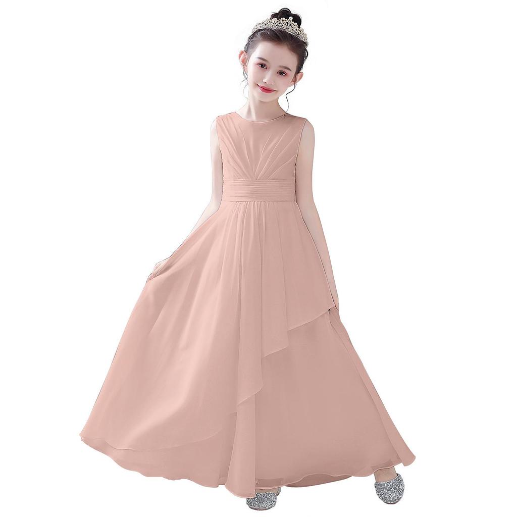 Girls' Performance Dress for Children's Orchestra and Poetry Recitations
