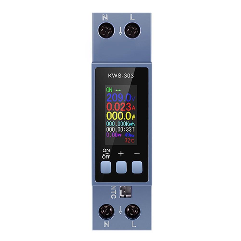 

Дротовий або Бездротовий Цифровий Амперметр для Промислових Застосувань KWS-303WF