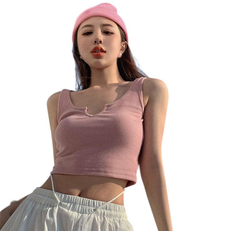 

Корейский жилет One Cup Design Sense Breathable Wear внутри с накладкой на грудь