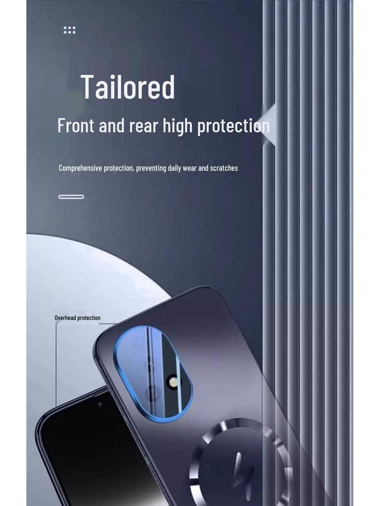 Huawei Nova 13/Nova 13 Pro Magnetic Phone Case with Full Lens Coverage, Heat Dissipation, and Airbag Anti-Drop Protection.