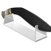Acrylic Knife Display Stand Clear Holder Mini Easels For Coins Photos Medals Stones Cards Display Show Home Office Decoration