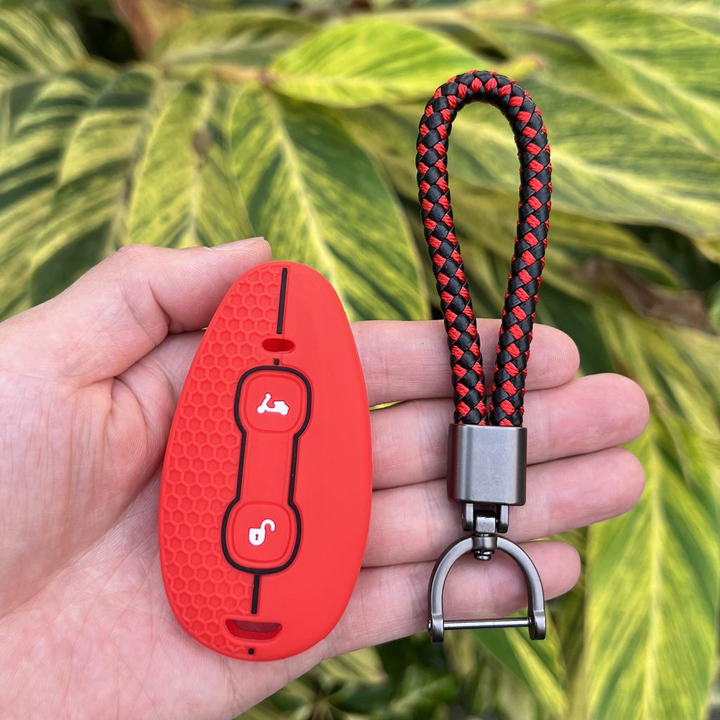 Silicone Car Key Case Protector For Piaggio Vespa Gtv300 Gtv Gts300 Gt S300 Gts 300 Motorcycle Rubber Remote Cover Keychain
