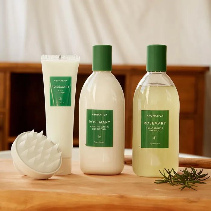 (For Damaged Hair) Rosemary Hair Thickening Treatment Conditioner 180ml