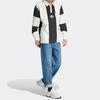 Adidas Originals Striped Colorblock Loose Fit Polo Shirt Men Tops Black HZ0708