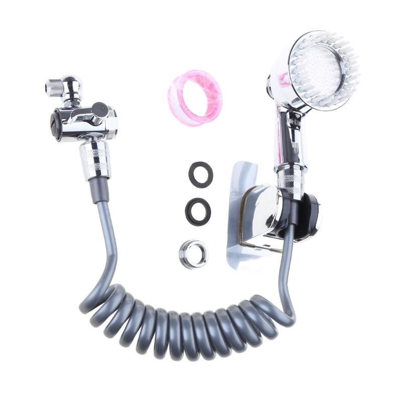 Versatile Sink Faucet Extension with Adjustable Arm Faucet Extender with Expandable Shower Head for Enhanced Experience