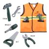 Children'S Role Play Diy Tent, Engineering Maintenance Station Vest Tent Set Indoor And Outdoor Toys