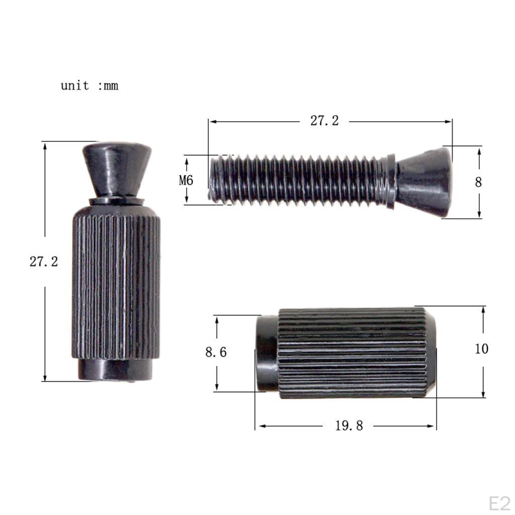 1 Pair Guitar Parts Tremolo Compression Screw Elevating