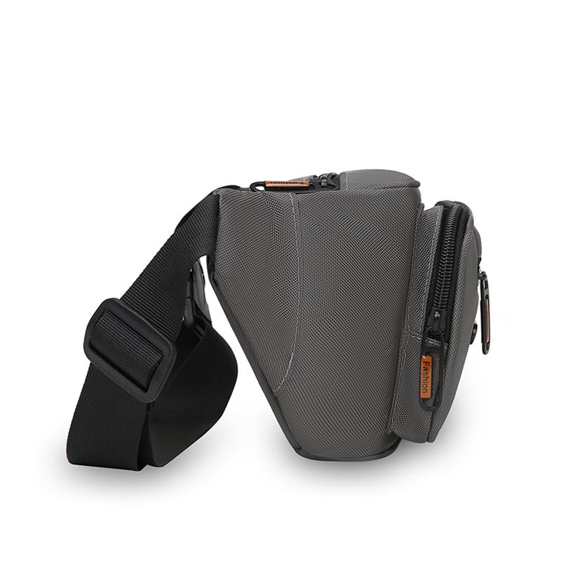 Waist Bag Men's Lightweight Chest Bag Oxford Shoulder Crossbody Bag