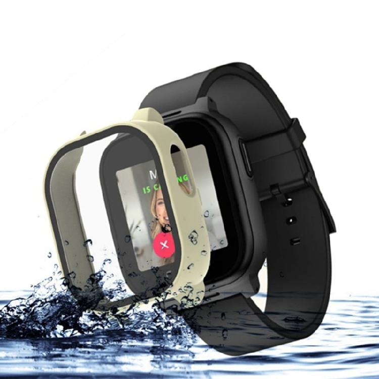 Antiscratch Housing Full Coverage Shockproof Screen Protector for JrTrack 5 Wearable Device Tempered Glass Watch Shell