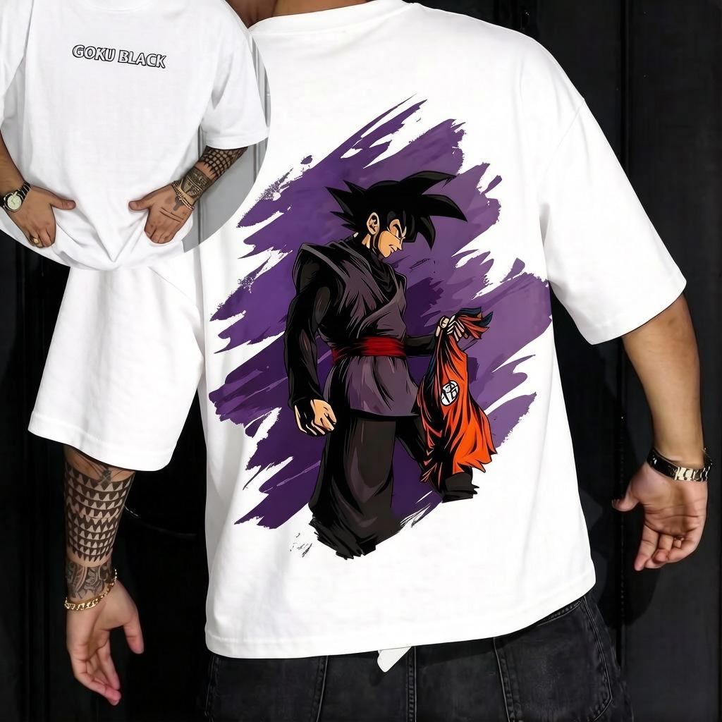 

Dragon Ball Z Returns with Printed Cotton Tshirts Comfortable Parentchild Outfits Featuring Character Puzzle Patterns S