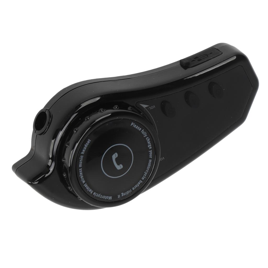 Helmet Earpiece Kit Bluetooth Earphone Music Headset for Outdoor Electric Bike Motorcycle Built In Battery