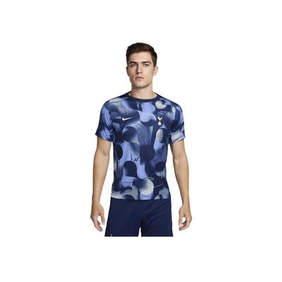 Tottenham Hotspur Academy Pro Jersey Pulóver Cuello Redondo Ajustado Estampado Completo Vintage Manga Corta Camiseta de Fútbol Hombre tops FN9664-425