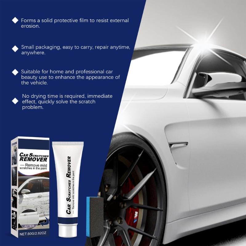 Fast  Action Scratch Removal Paste Car Paint Restoration Cream Automotive Scratch Removal Cream Set for Car Repairs