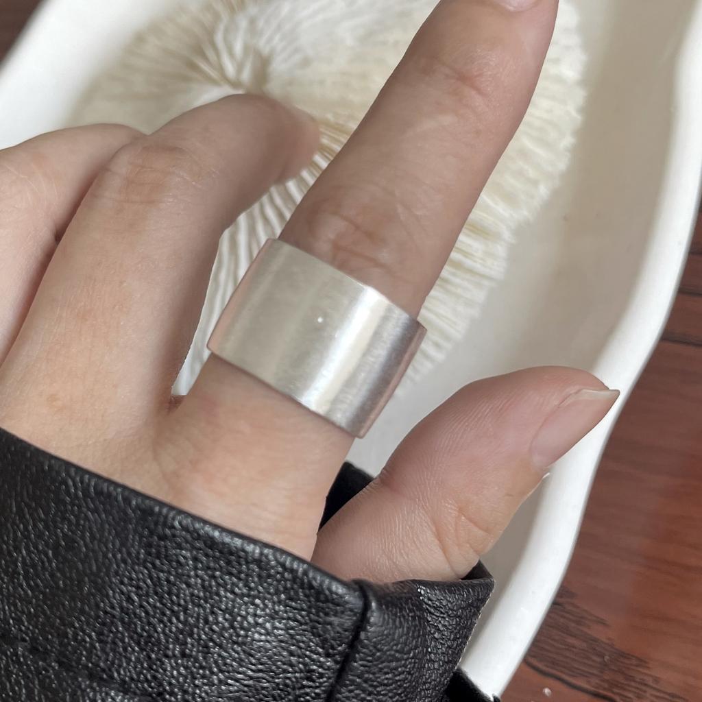 BF CLUB 925 Sterling Silver String Ring For Women Heart Jewelry Finger Open Handmade Shinning Rings Allergy For Birthday Gift