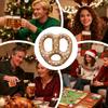 Oktoberfest Decor 5 Pieces Pretzel Party Decorations 15 Inch Inflatable Holiday Balloons For Birthday Event Festival Christmas