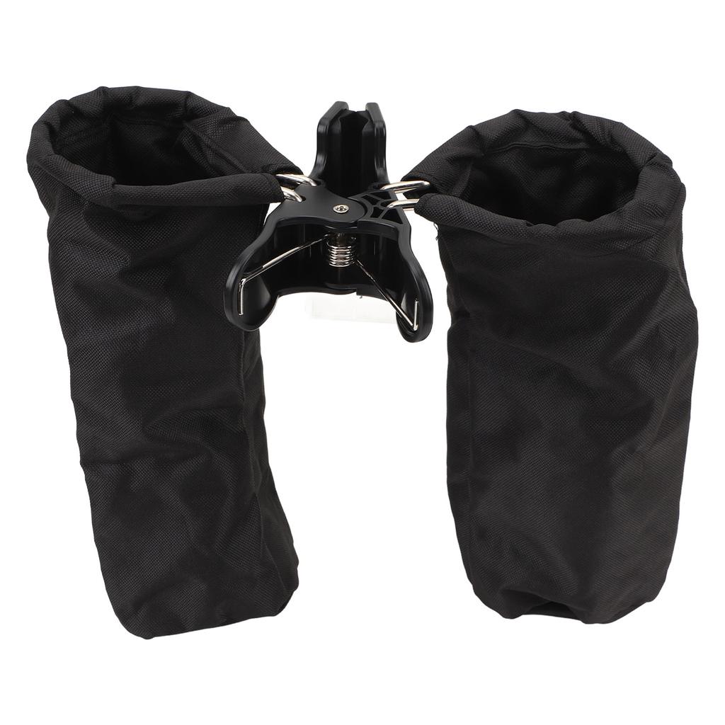 Drum Stick Holder Oxford Cloth Detachable Portable Drumstick Container Bag with Non Slip Clip