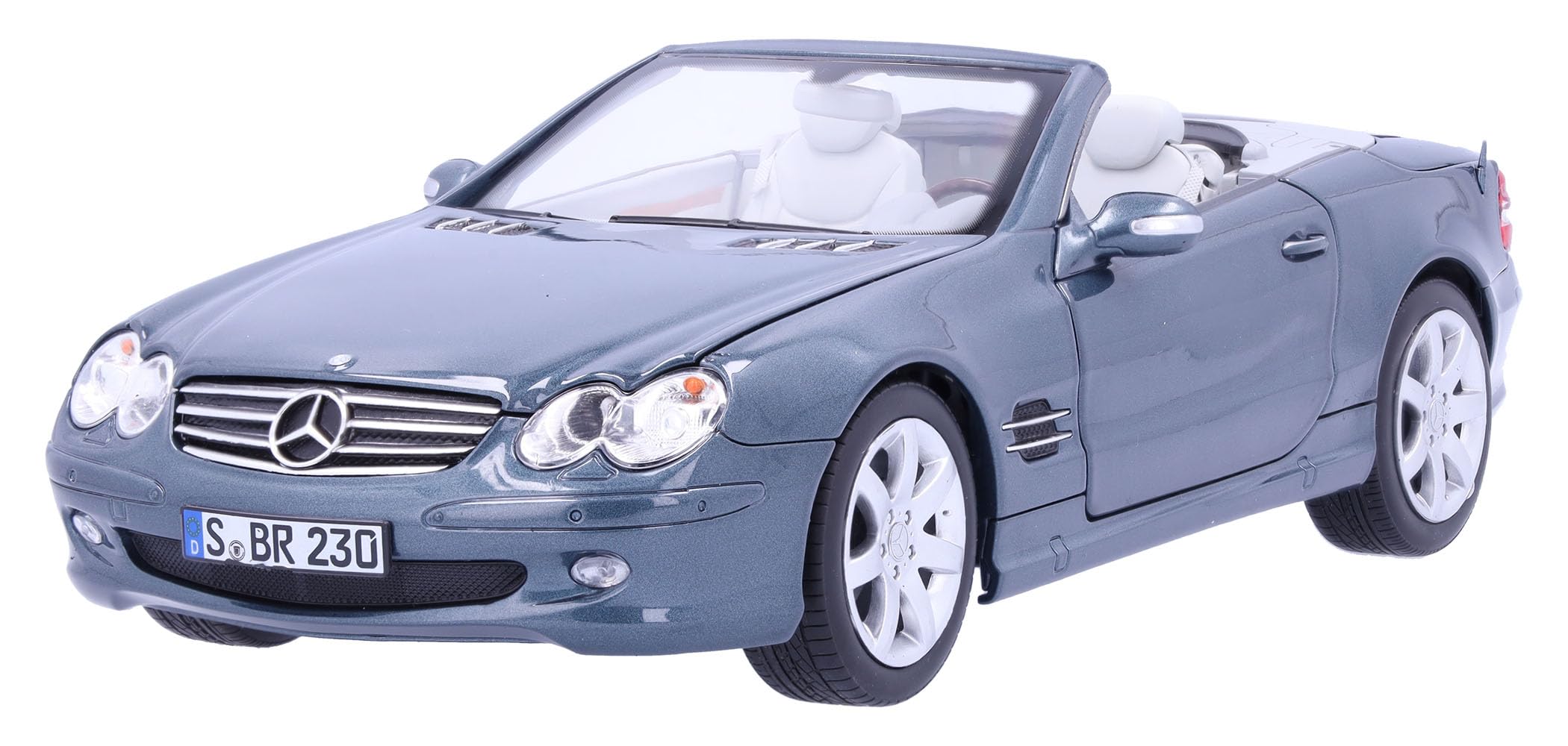 

[Коллекция Mercedes-Benz] Оригинальный SL 500 R 230 (2001-2006) Масштаб 1/18 Топаз Блю