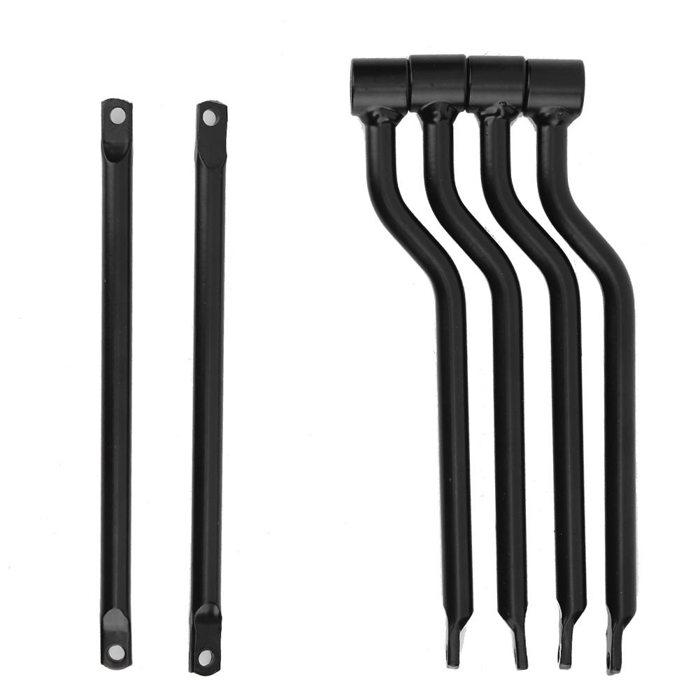 Motorcycle Stainless Steel Refit Saddlebag Side Support Bar Bracket Replacement Kit