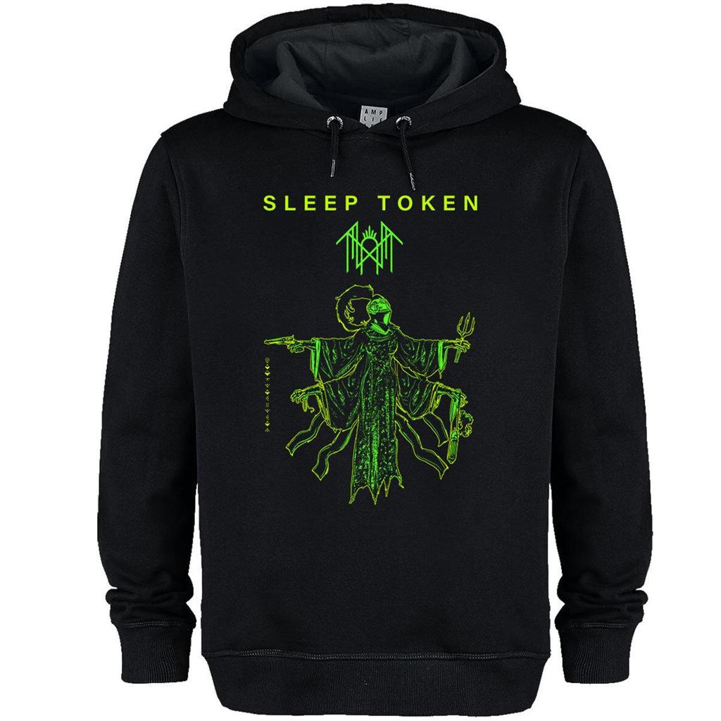 Amplified Unisex Adult Sleep Token Bl Poster Hoodie