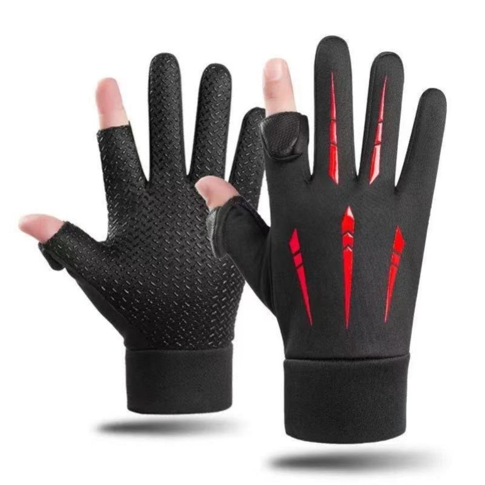 Fashion Thickened Winter Gloves Windproof Skin-friendly Cycling Gloves Waterproof Non-slip TouchScreen Gloves Outdoor