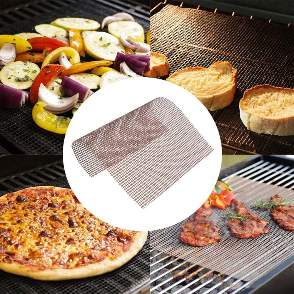 Buy High Security Grid Shape BBQ Grill Mesh Mat Barbecue Sheet BBQ Accessories Grilling Mats BBQ