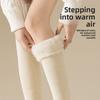 Female Autumn and Winter Thickened Warm and Cold Resistant Soft Waxy Skin Extended Knee Pads Socks